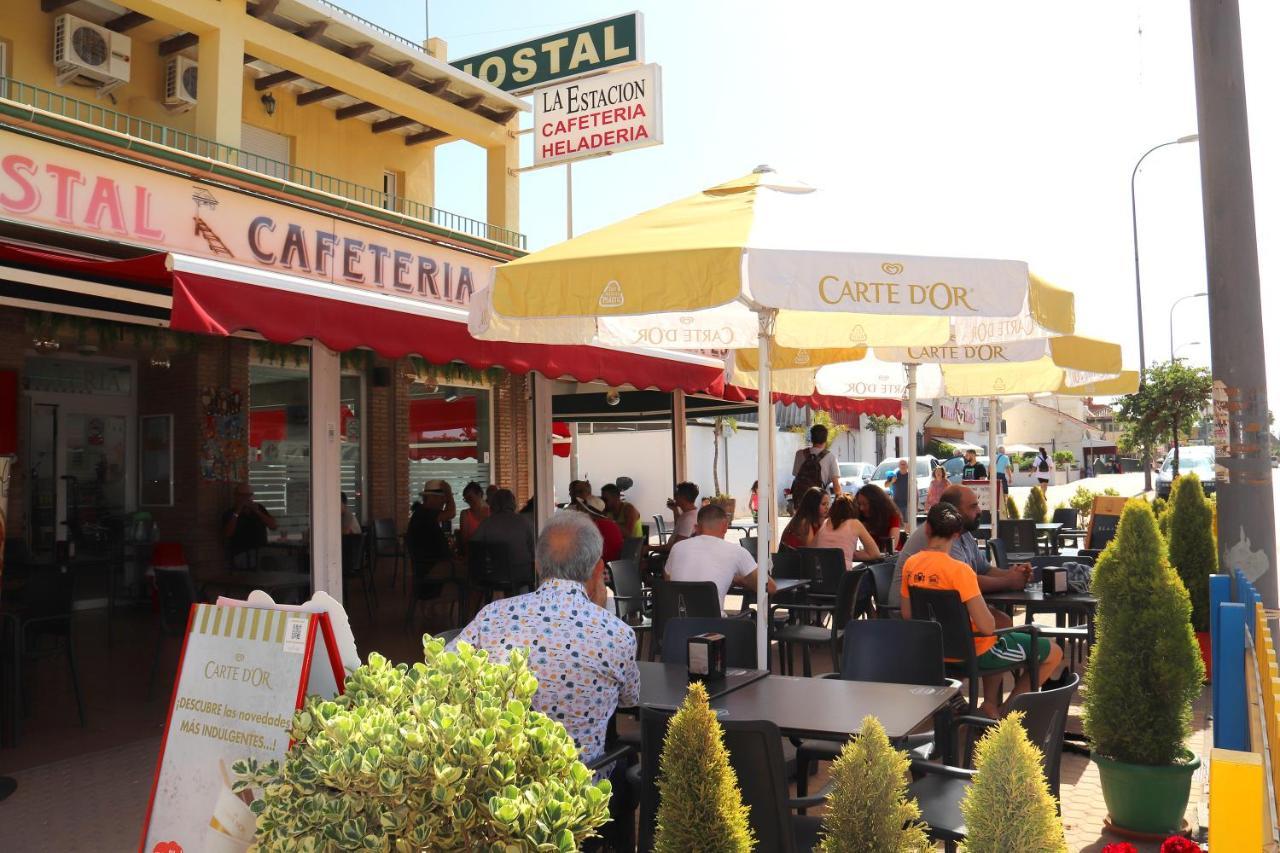 Hostal La Estacion Benajarafe Dış mekan fotoğraf